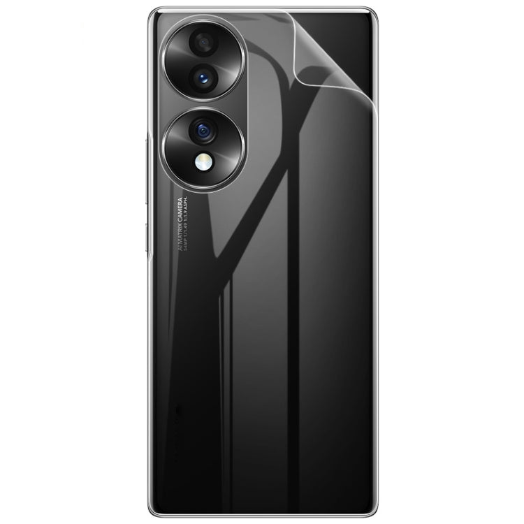 For Honor 70 5G 2 PCS IMAK 0.15mm Curved Full Screen Protector Hydrogel Film Back Protector