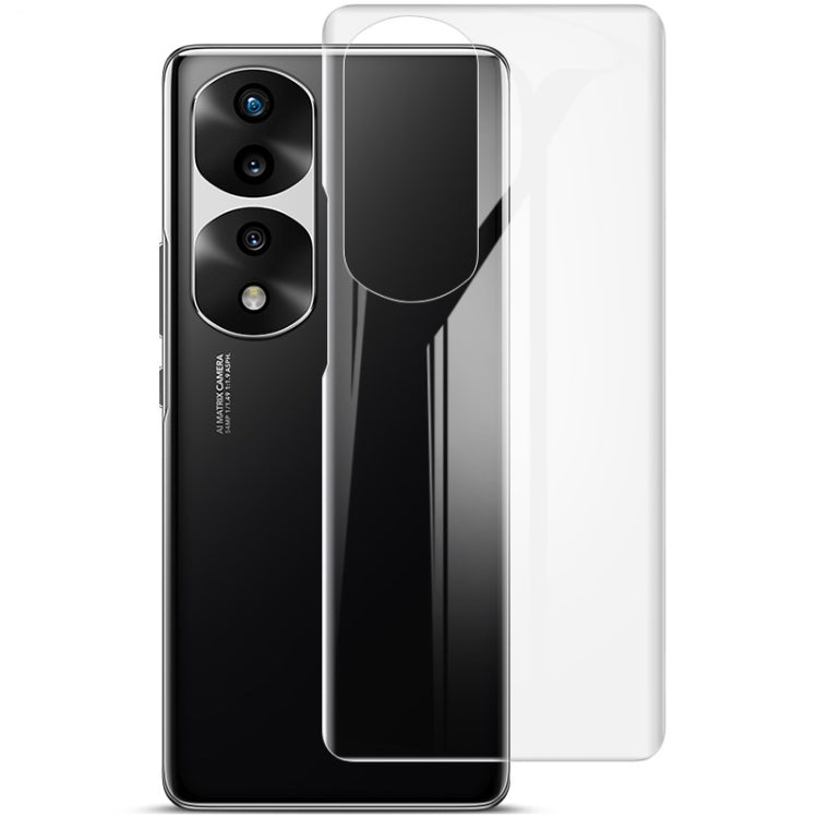 For Honor 70 Pro 5G/70 Pro+ 5G 2 PCS IMAK 0.15mm Curved Full Screen Protector Hydrogel Film Back Protector