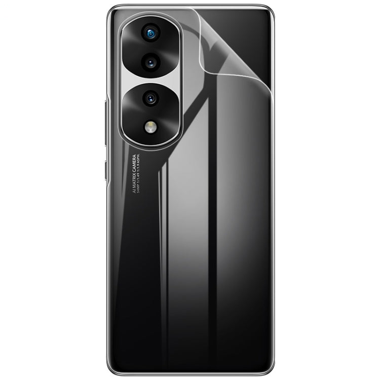 For Honor 70 Pro 5G/70 Pro+ 5G 2 PCS IMAK 0.15mm Curved Full Screen Protector Hydrogel Film Back Protector