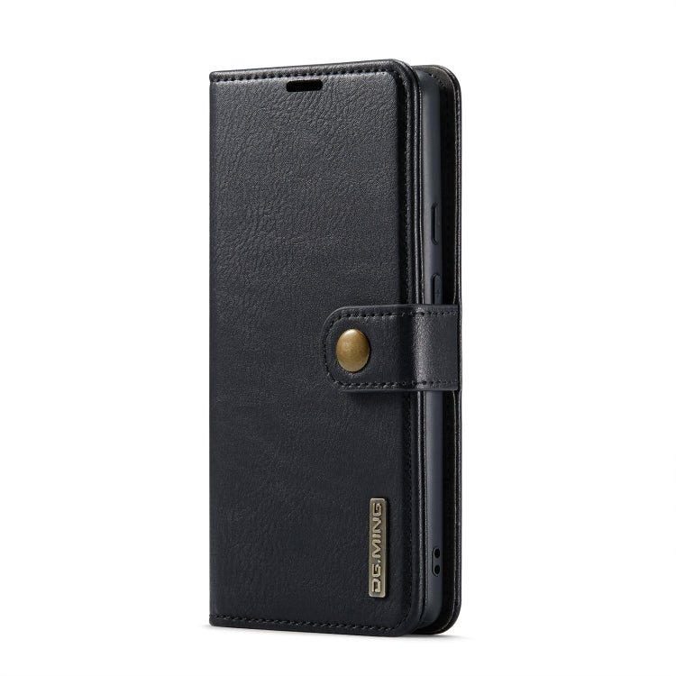 For Google Pixel 6A DG.MING Crazy Horse Texture Detachable Magnetic Leather Phone Case