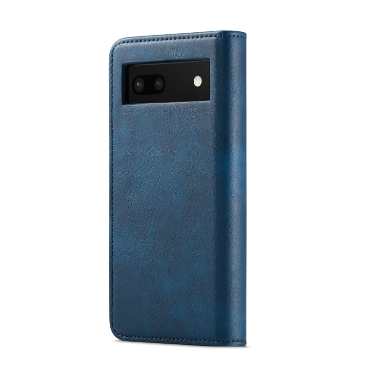For Google Pixel 6A DG.MING Crazy Horse Texture Detachable Magnetic Leather Phone Case