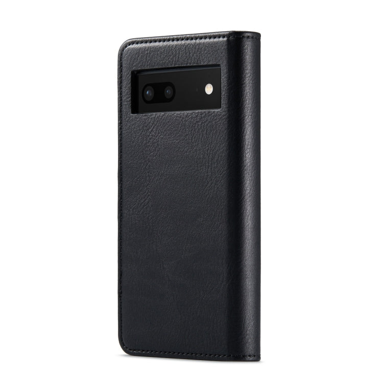 For Google Pixel 7 DG.MING Crazy Horse Texture Detachable Magnetic Leather Phone Case
