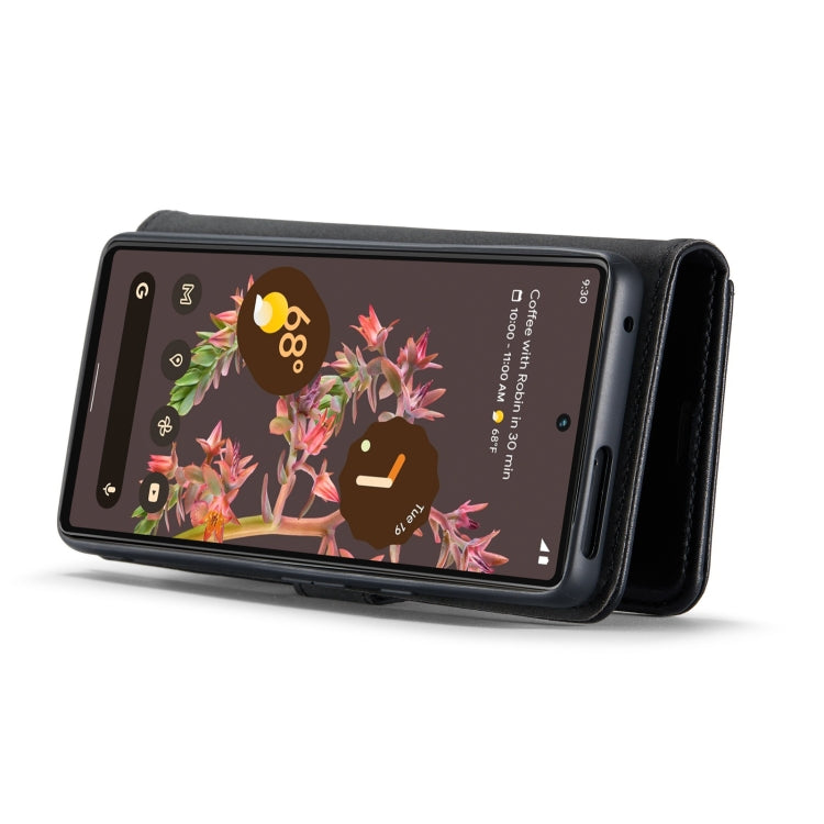For Google Pixel 7 DG.MING Crazy Horse Texture Detachable Magnetic Leather Phone Case