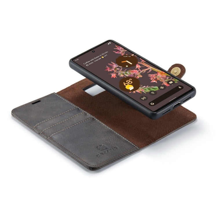 For Google Pixel 7 DG.MING Crazy Horse Texture Detachable Magnetic Leather Phone Case