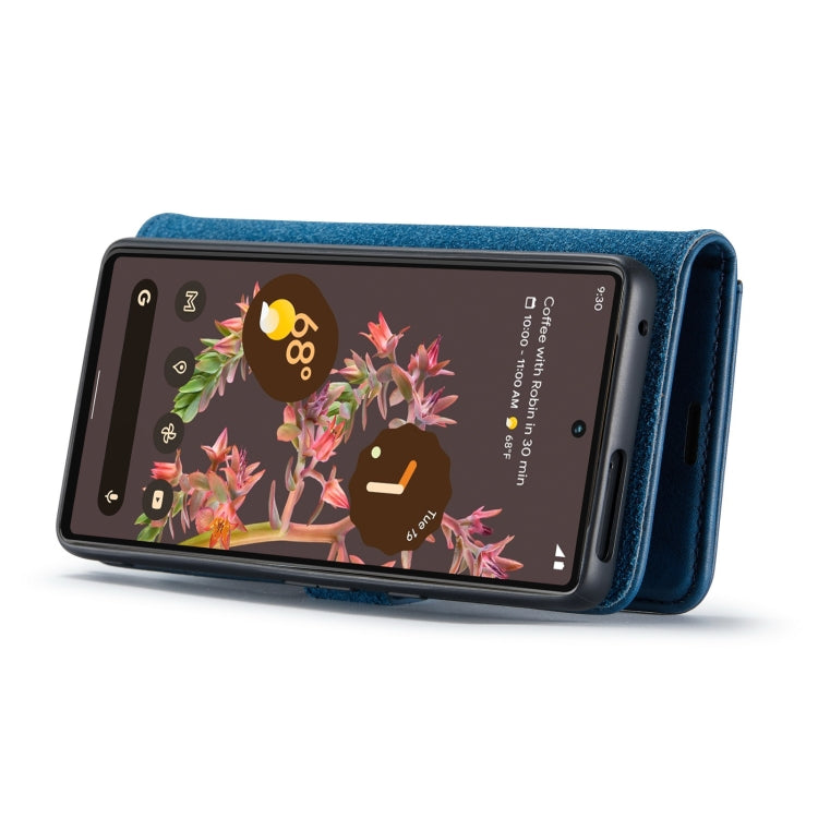 For Google Pixel 7 DG.MING Crazy Horse Texture Detachable Magnetic Leather Phone Case