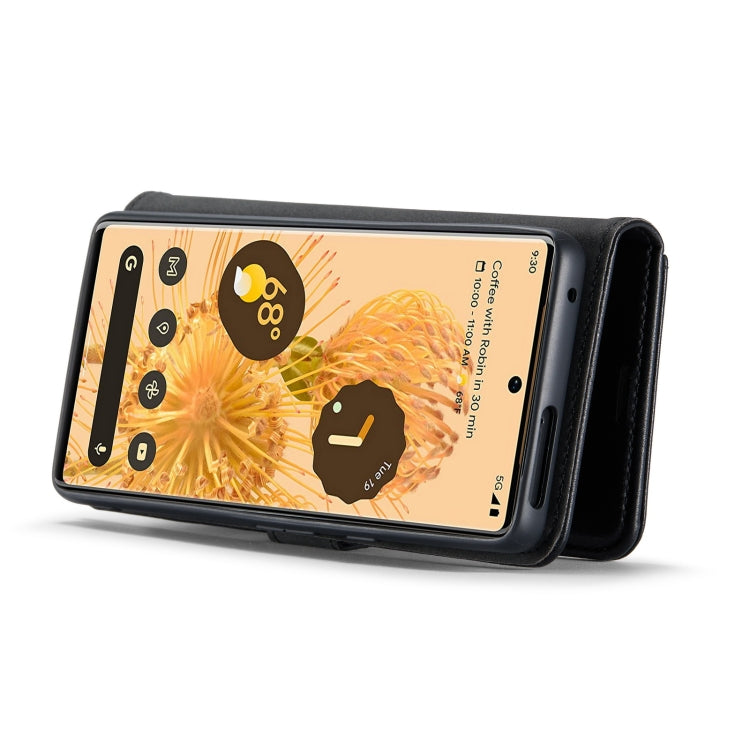 For Google Pixel 7 Pro DG.MING Crazy Horse Texture Detachable Magnetic Leather Phone Case