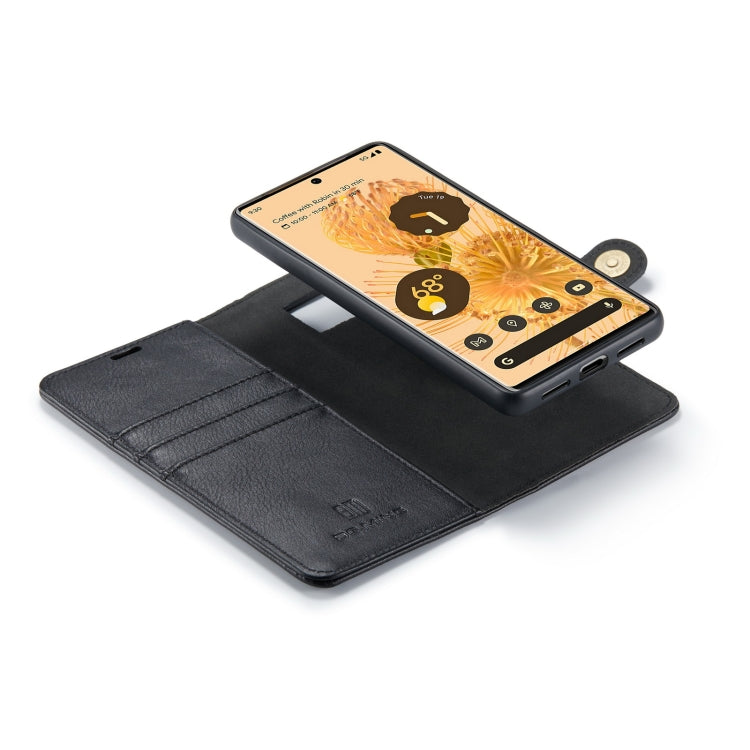 For Google Pixel 7 Pro DG.MING Crazy Horse Texture Detachable Magnetic Leather Phone Case