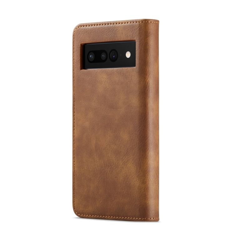 For Google Pixel 7 Pro DG.MING Crazy Horse Texture Detachable Magnetic Leather Phone Case