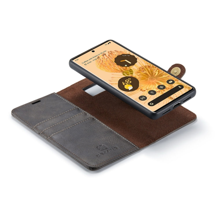 For Google Pixel 7 Pro DG.MING Crazy Horse Texture Detachable Magnetic Leather Phone Case