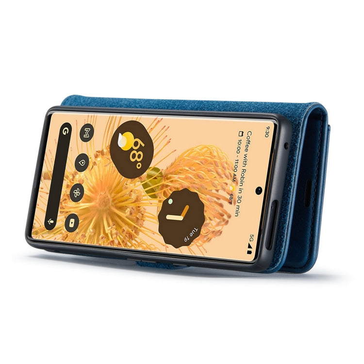 For Google Pixel 7 Pro DG.MING Crazy Horse Texture Detachable Magnetic Leather Phone Case