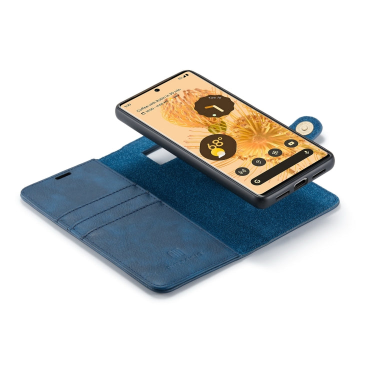 For Google Pixel 7 Pro DG.MING Crazy Horse Texture Detachable Magnetic Leather Phone Case