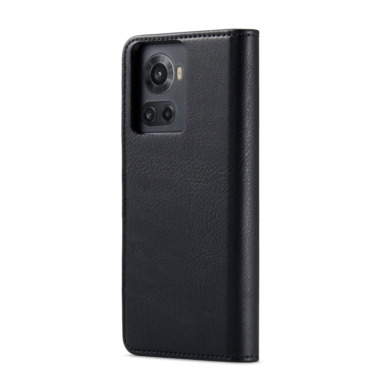 For OnePlus Ace & 10R DG.MING Crazy Horse Texture Detachable Magnetic Leather Phone Case