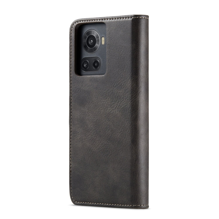 For OnePlus Ace & 10R DG.MING Crazy Horse Texture Detachable Magnetic Leather Phone Case
