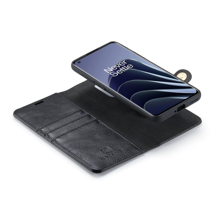 For OnePlus 10 Pro DG.MING Crazy Horse Texture Detachable Magnetic Leather Phone Case