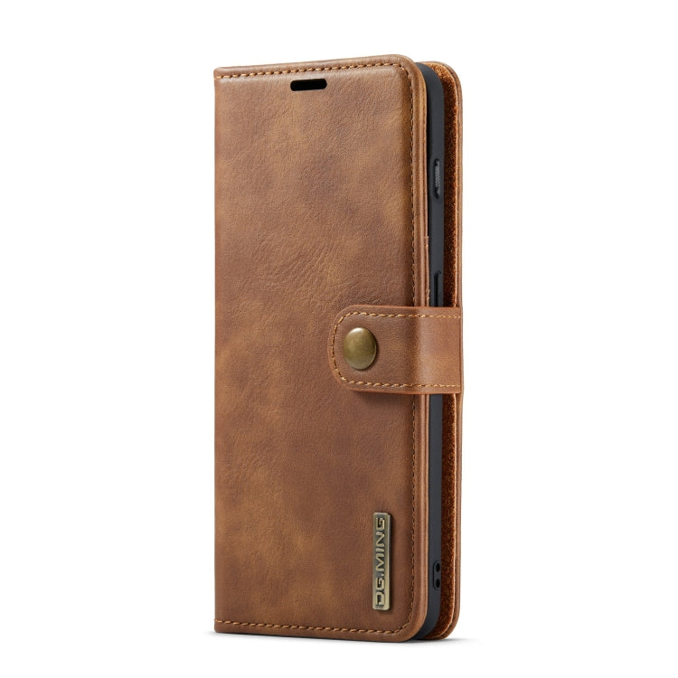 For OnePlus 10 Pro DG.MING Crazy Horse Texture Detachable Magnetic Leather Phone Case