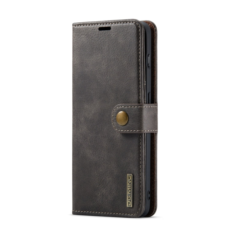 For OnePlus 10 Pro DG.MING Crazy Horse Texture Detachable Magnetic Leather Phone Case