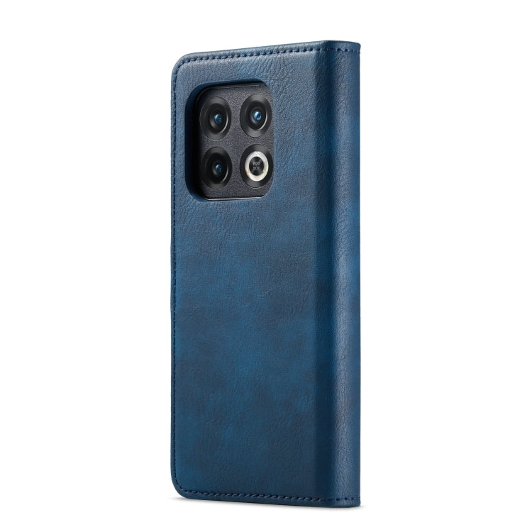 For OnePlus 10 Pro DG.MING Crazy Horse Texture Detachable Magnetic Leather Phone Case