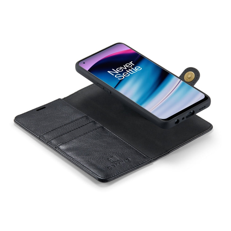 For OnePlus Nord N20 5G DG.MING Crazy Horse Texture Detachable Magnetic Leather Phone Case