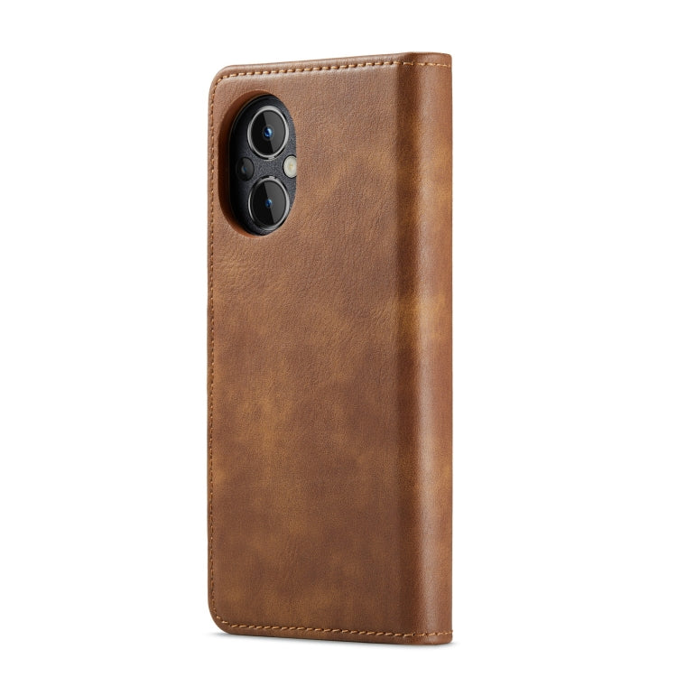 For OnePlus Nord N20 5G DG.MING Crazy Horse Texture Detachable Magnetic Leather Phone Case