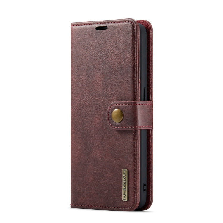 For OnePlus Nord N20 5G DG.MING Crazy Horse Texture Detachable Magnetic Leather Phone Case