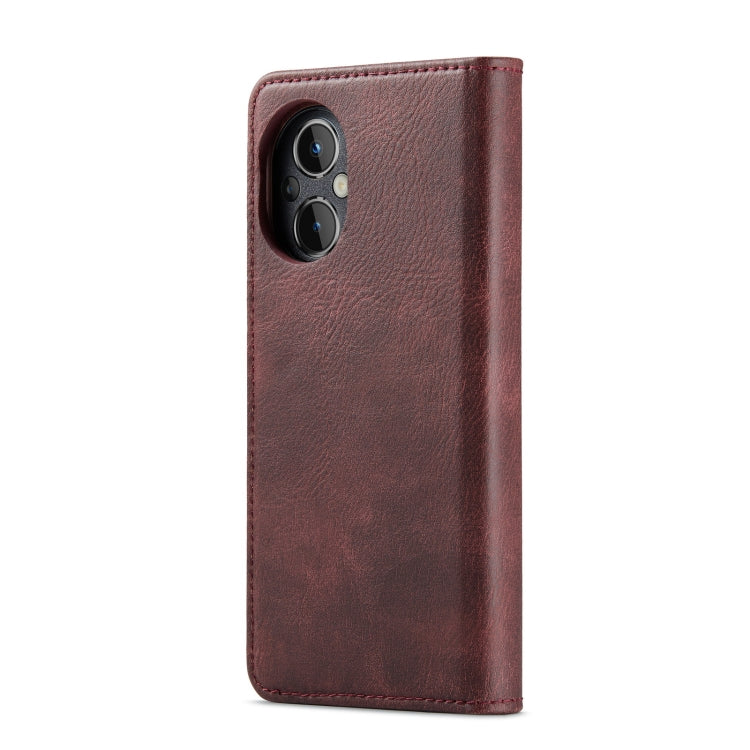 For OnePlus Nord N20 5G DG.MING Crazy Horse Texture Detachable Magnetic Leather Phone Case