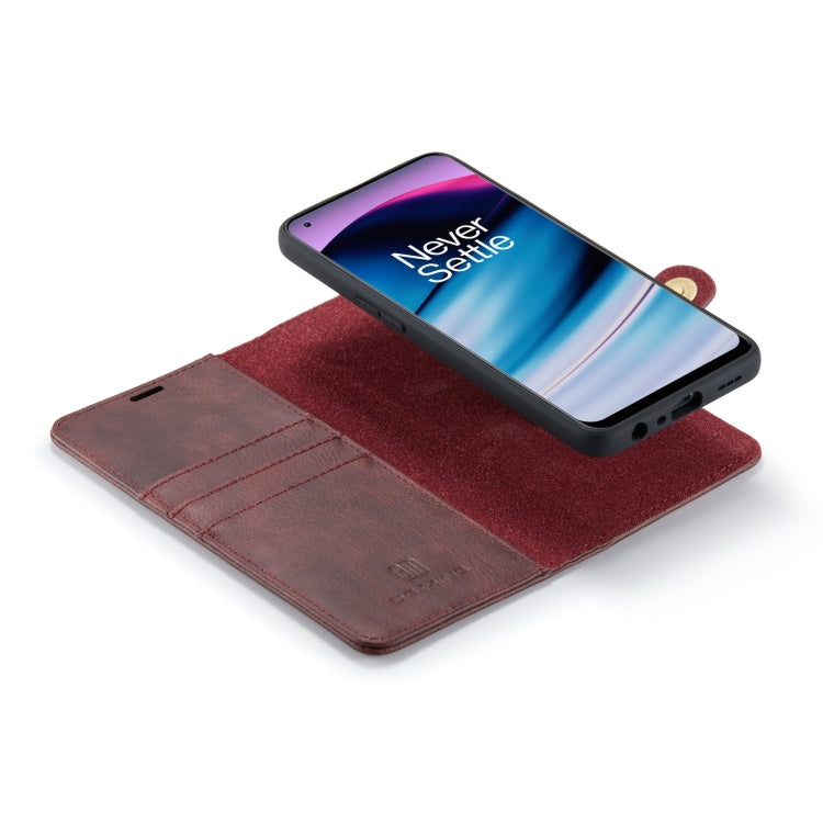 For OnePlus Nord N20 5G DG.MING Crazy Horse Texture Detachable Magnetic Leather Phone Case