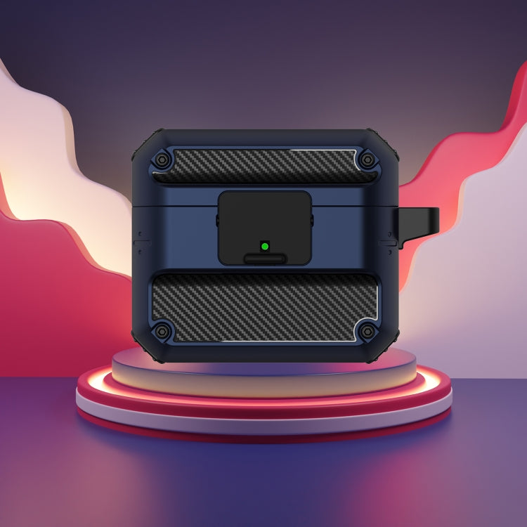 Automatic Bomb TPU + PC Earphone Protective Case with Switch For AirPods 3