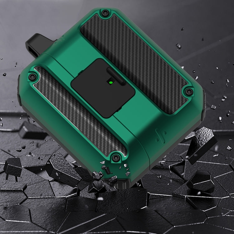 Automatic Bomb TPU + PC Earphone Protective Case with Switch For AirPods 3