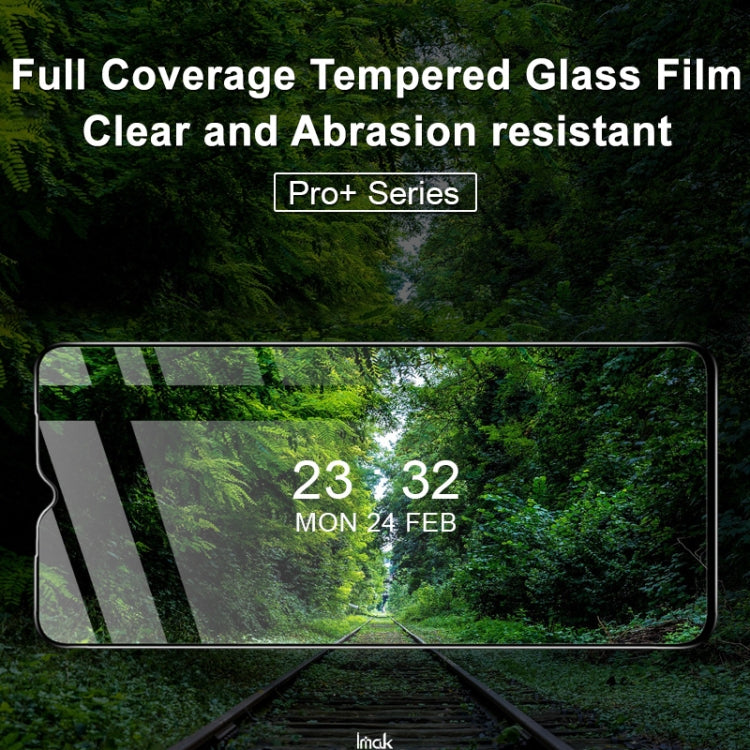 For Realme C21 IMAK 9H Surface Hardness Full Screen Tempered Glass Film Pro+ Series