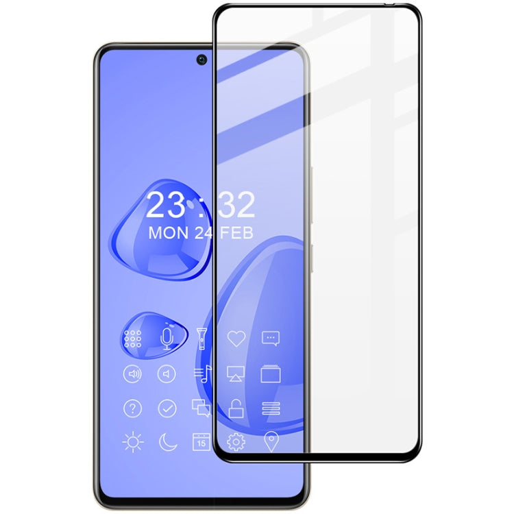 For vivo iQOO Neo6 5G IMAK 9H Surface Hardness Full Screen Tempered Glass Film Pro+ Series