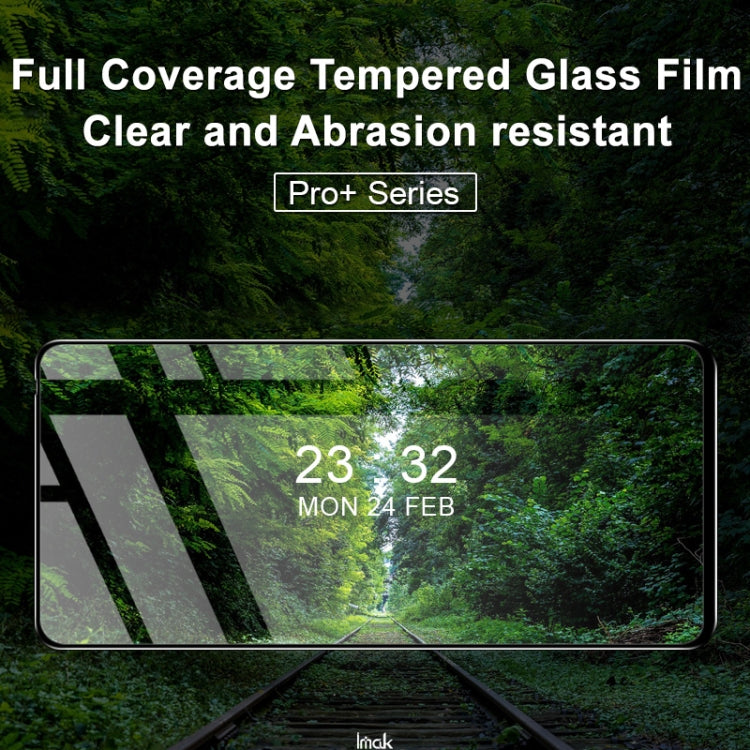 For vivo iQOO Neo6 5G IMAK 9H Surface Hardness Full Screen Tempered Glass Film Pro+ Series