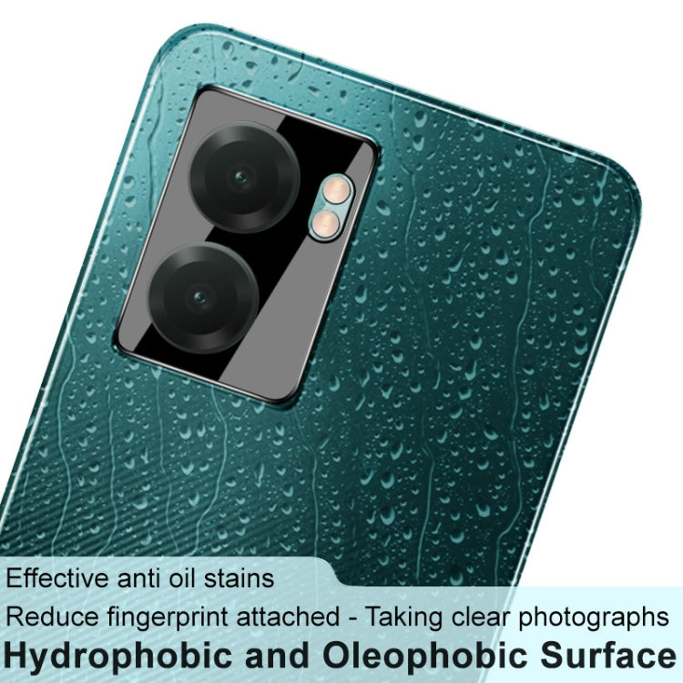 For OPPO Realme Narzo 50 5G imak Integrated Rear Camera Lens Tempered Glass Film with Lens Cap Black Version