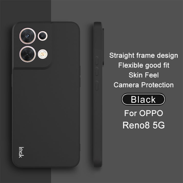 For OPPO Reno8 5G / Reno8 Pro 5G Global IMAK UC-4 Series Straight Edge TPU Soft Protective Case