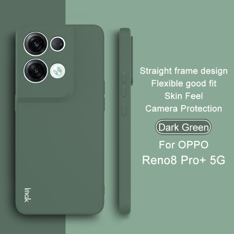 For OPPO Reno8 Pro+ 5G / Reno8 Pro 5G Global IMAK UC-4 Series Straight Edge TPU Soft Protective Case
