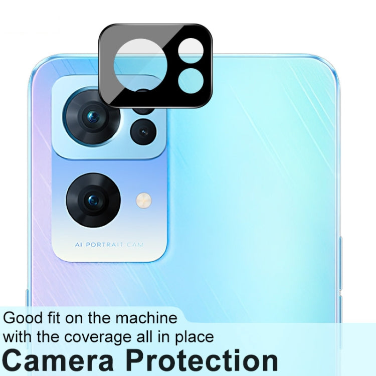 For OPPO Reno7 Pro 5G IMAK Rear Camera Lens Glass Film Black Version
