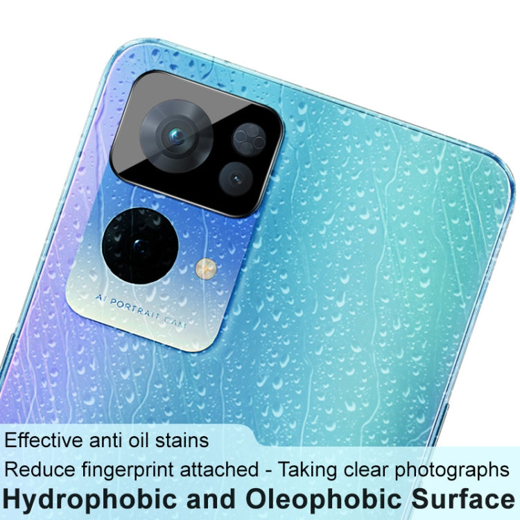 For OPPO Reno7 Pro 5G IMAK Rear Camera Lens Glass Film Black Version