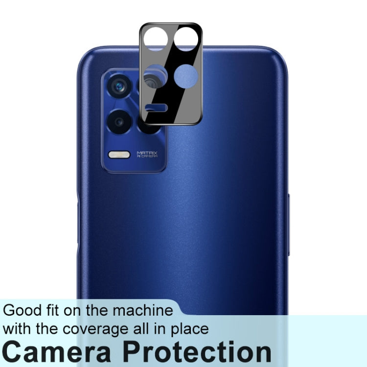 For OPPO Realme 9 5G India/Realme 8s 5G IMAK Rear Camera Lens Glass Film Black Version