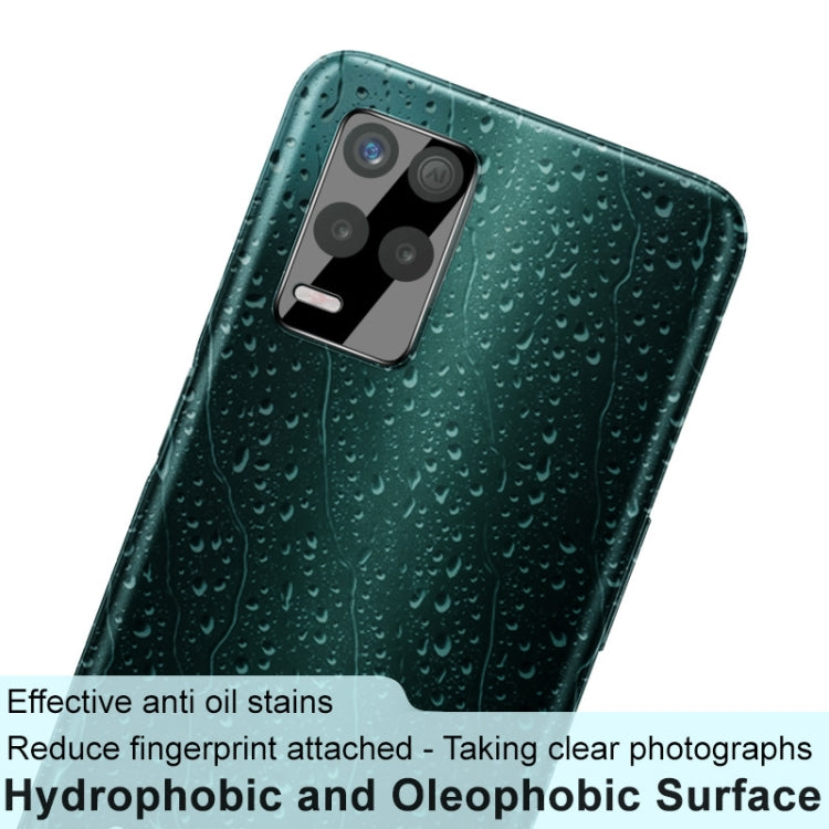 For OPPO Realme 9 5G India/Realme 8s 5G IMAK Rear Camera Lens Glass Film Black Version