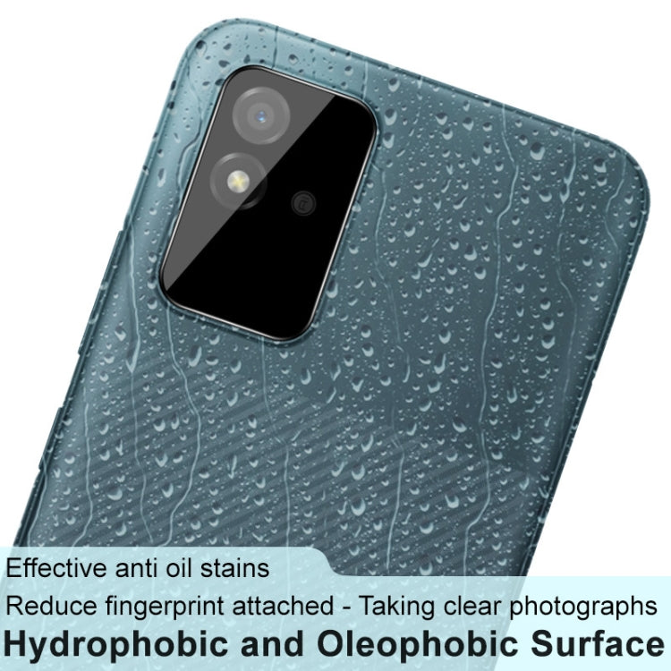 For OPPO Realme Narzo 50i IMAK Rear Camera Lens Glass Film Black Version