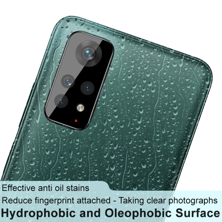 For Xiaomi Redmi Note 11 4G Global IMAK Rear Camera Lens Glass Film Black Version
