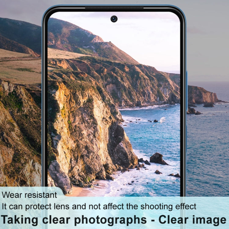 For Xiaomi Redmi Note 11 4G Global IMAK Rear Camera Lens Glass Film Black Version