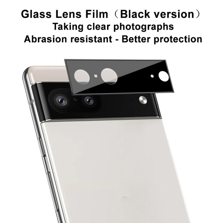 For Google Pixel 7 5G IMAK Rear Camera Lens Glass Film Black Version