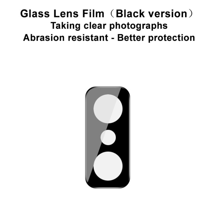 For Xiaomi 11T/11T Pro IMAK Rear Camera Lens Glass Film Black Version