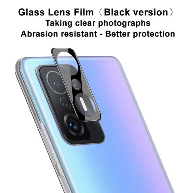 For Xiaomi 11T/11T Pro IMAK Rear Camera Lens Glass Film Black Version