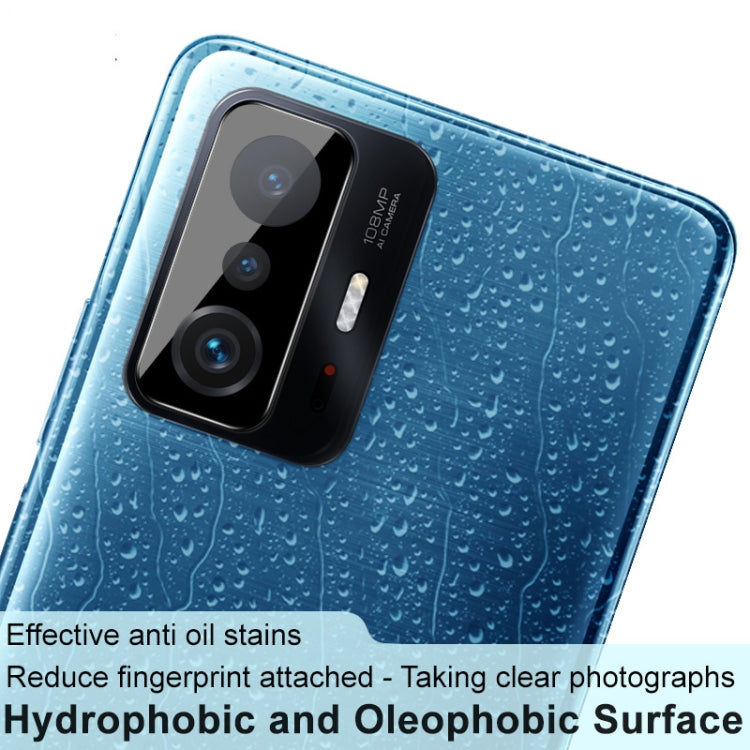 For Xiaomi 11T/11T Pro IMAK Rear Camera Lens Glass Film Black Version