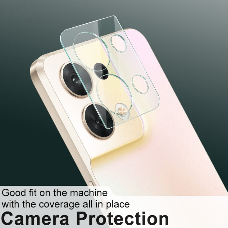 For OPPO Reno8 5G imak Integrated Rear Camera Lens Tempered Glass Film