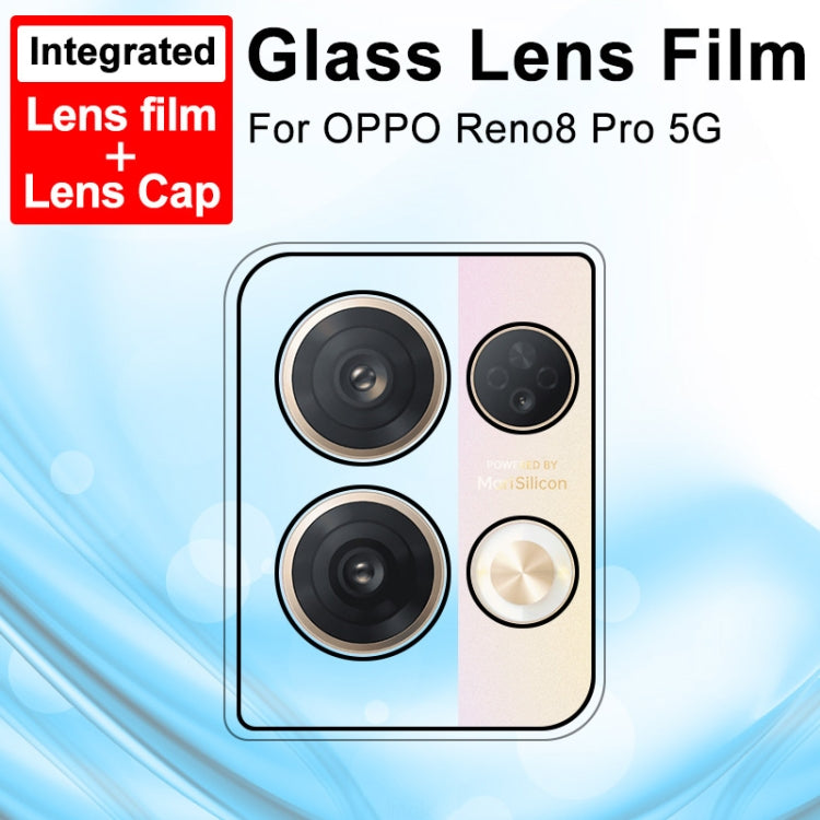 For OPPO Reno8 Pro 5G imak Integrated Rear Camera Lens Tempered Glass Film