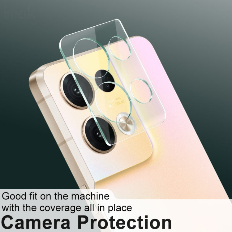 For OPPO Reno8 Pro 5G imak Integrated Rear Camera Lens Tempered Glass Film