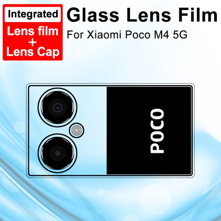 For Xiaomi Poco M4 5G imak Integrated Rear Camera Lens Tempered Glass Film