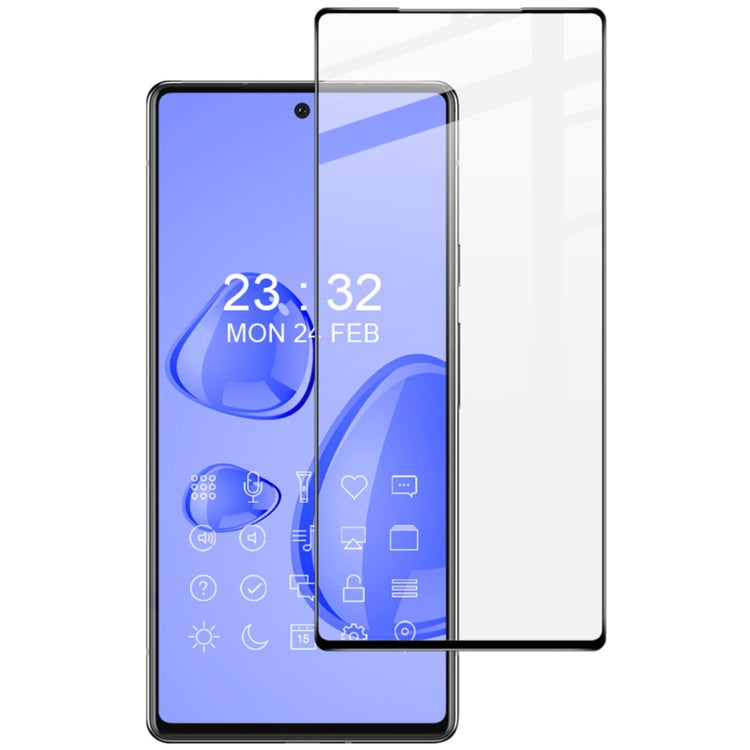 For Google Pixel 6A imak 9H Full Screen Tempered Glass Film Pro+ Series